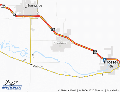 Mapa MICHELIN Grandview - ViaMichelin