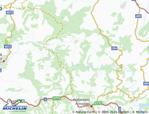 MICHELIN Braknitsa map - ViaMichelin