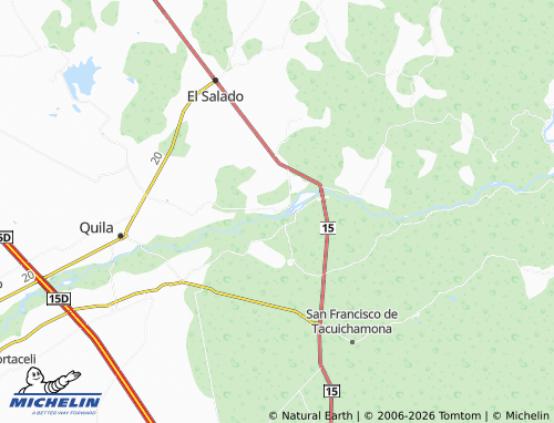 MICHELIN San Lorenzo map - ViaMichelin