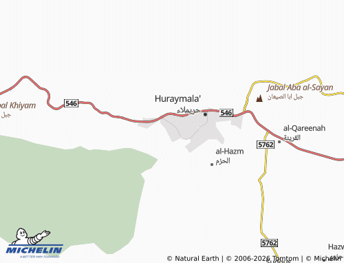 Mappa MICHELIN al-Sad - ViaMichelin