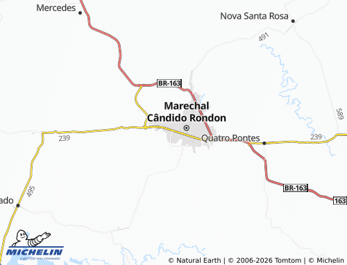 Mapa MICHELIN Vila Gaúcha - ViaMichelin