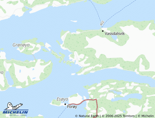MICHELIN Engavågen map - ViaMichelin