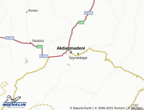 MICHELIN İstanbulluoğlu map - ViaMichelin