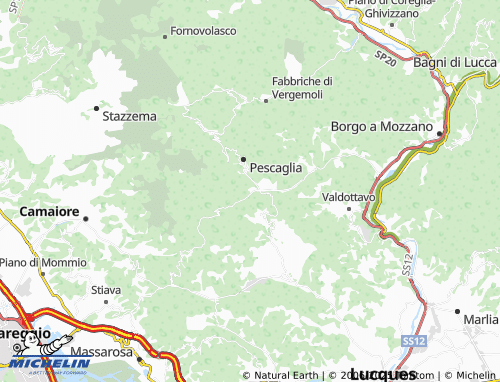 MICHELIN Convalle map - ViaMichelin
