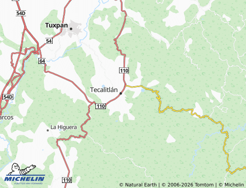 Mapa MICHELIN Santa Cruz - ViaMichelin