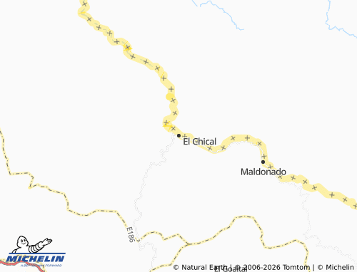 Mapa MICHELIN El Chical - ViaMichelin