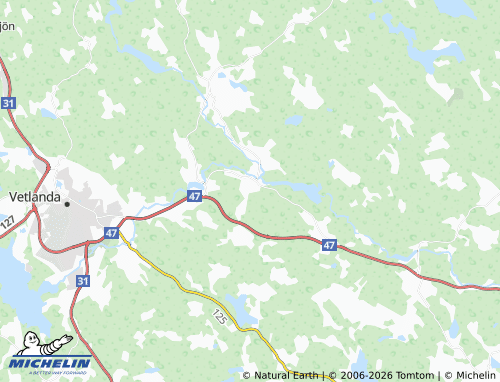 Carte MICHELIN Holsbybrunn - ViaMichelin