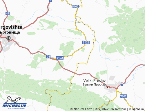 MICHELIN Dalgach map - ViaMichelin