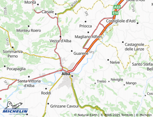 MICHELIN Vaccheria map - ViaMichelin