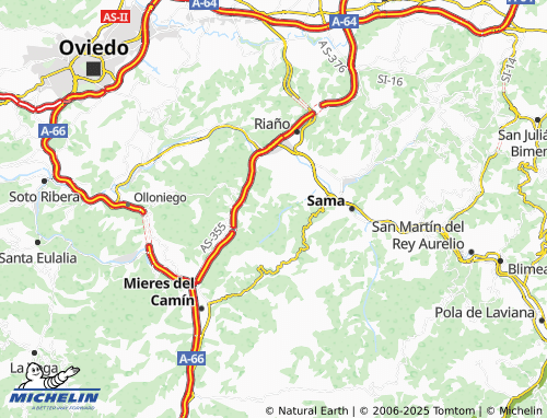 MICHELIN La Raposa map - ViaMichelin