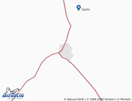 Mappa MICHELIN Kashi - ViaMichelin