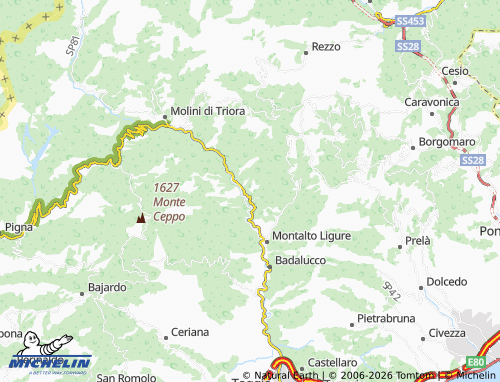 Mapa MICHELIN Glori - ViaMichelin