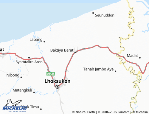 MICHELIN Singgah Mata map - ViaMichelin