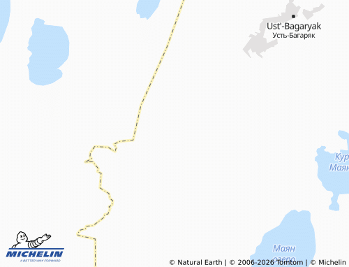 MICHELIN-Landkarte Karino - ViaMichelin