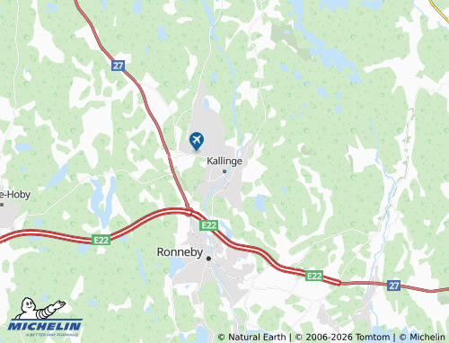 Carte MICHELIN Kallinge - ViaMichelin