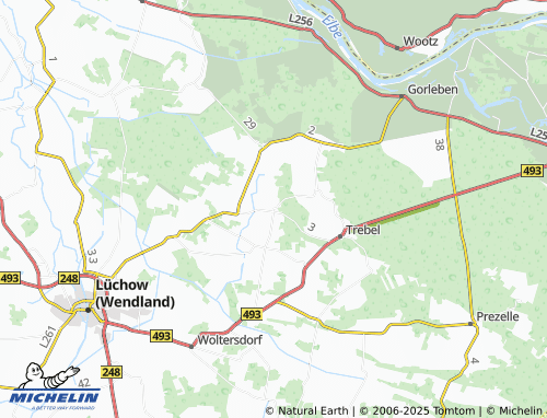 MICHELIN-Landkarte Liepe - ViaMichelin