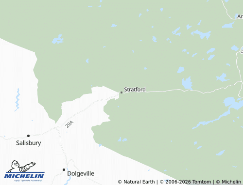 Mapa MICHELIN Stratford - ViaMichelin