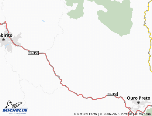Mappa MICHELIN Glaura - ViaMichelin
