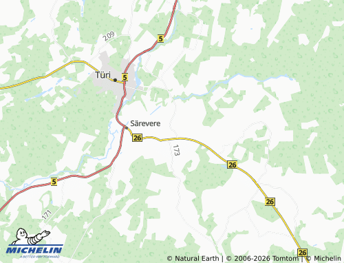 Mappa MICHELIN Mäeküla - ViaMichelin