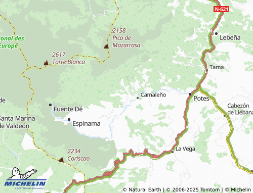 Mapa MICHELIN Redo - ViaMichelin