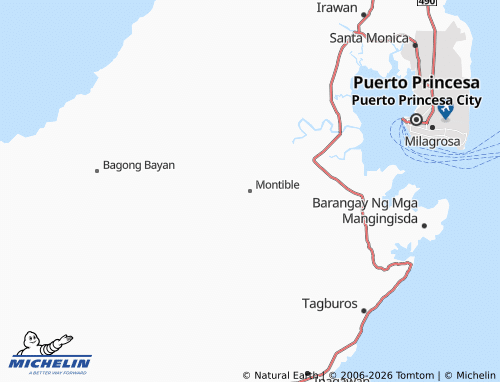 MICHELIN Montible map - ViaMichelin