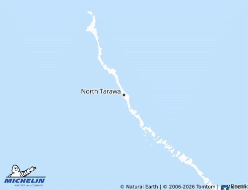 MICHELIN-Landkarte North Tarawa - ViaMichelin