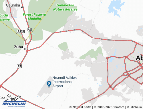 Mappa MICHELIN Tasha - ViaMichelin