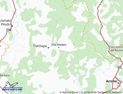 Mapa MICHELIN El Llano - ViaMichelin