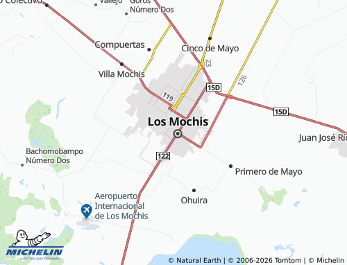 MICHELIN-Landkarte Los Almendros - ViaMichelin