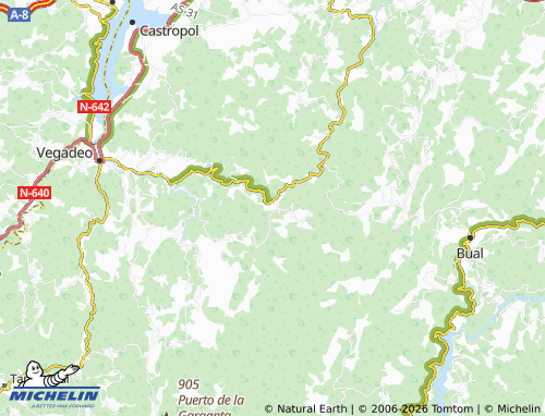 MICHELIN-Landkarte Balmonte - ViaMichelin