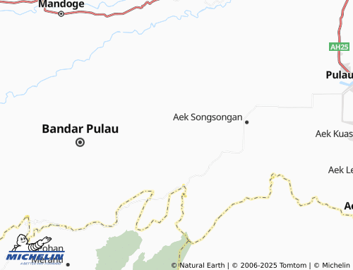 MICHELIN Padang Pulau map - ViaMichelin