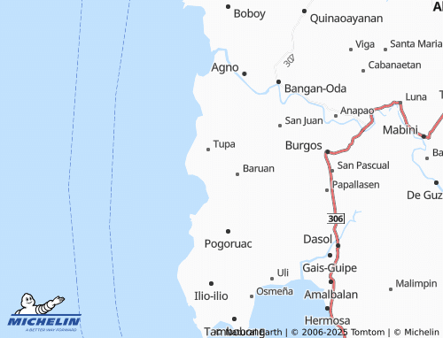 MICHELIN Gayusan map - ViaMichelin