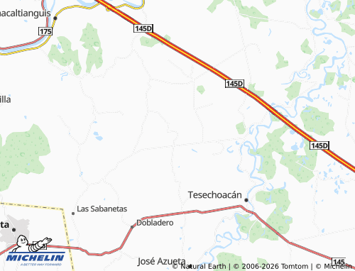 Mapa MICHELIN Las Mesas - ViaMichelin