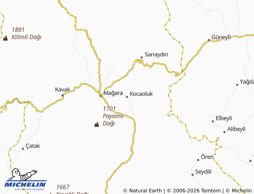 Mappa MICHELIN Kocaoluk - ViaMichelin