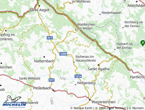 MICHELIN Willing map - ViaMichelin