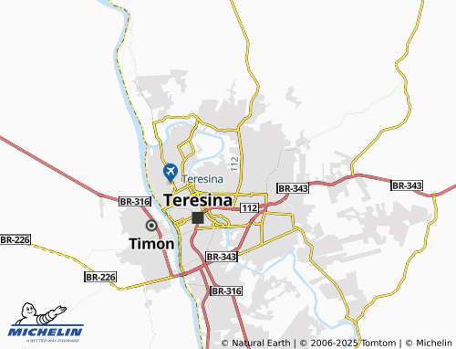 MICHELIN Planalto map - ViaMichelin