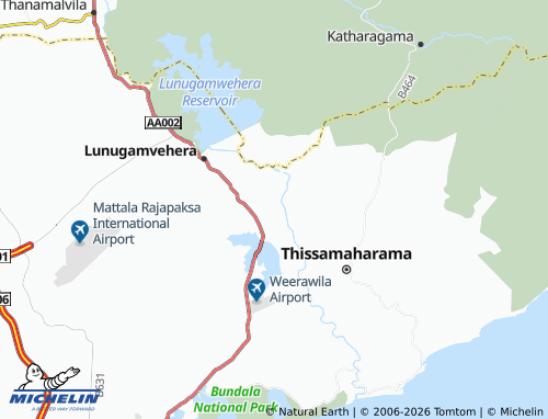 Mapa MICHELIN Anjaligala - ViaMichelin