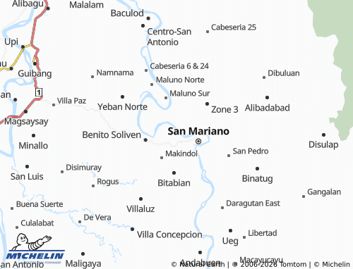Mappa MICHELIN Palutan - ViaMichelin