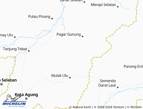 MICHELIN-Landkarte Penandingan - ViaMichelin