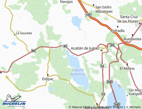 Carte MICHELIN Los Veleros - ViaMichelin