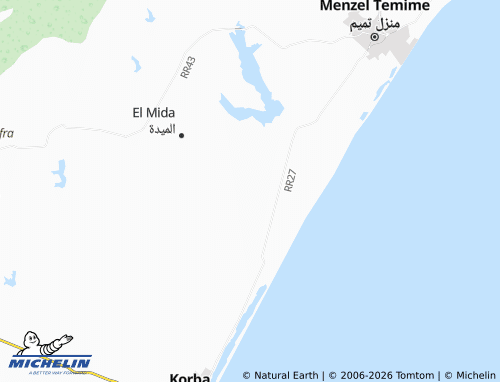 MICHELIN Tafloun map - ViaMichelin
