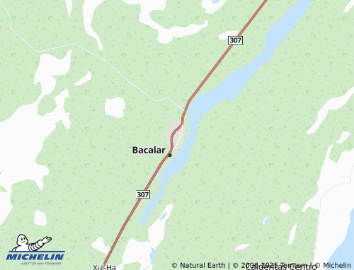MICHELIN Gonzalo Guerrero map - ViaMichelin