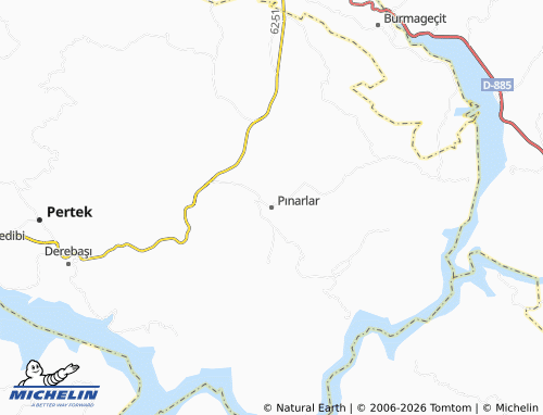Mappa MICHELIN Pınarlar - ViaMichelin