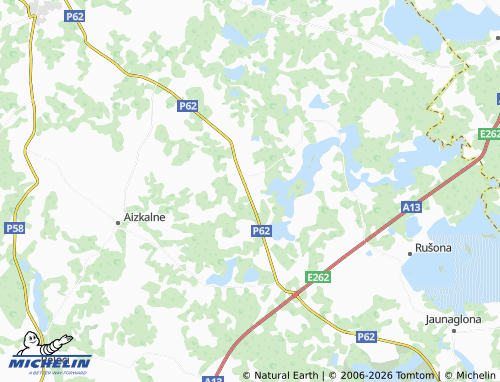 Mapa MICHELIN Kastīre - ViaMichelin