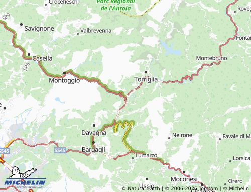 MICHELIN Laccio map - ViaMichelin