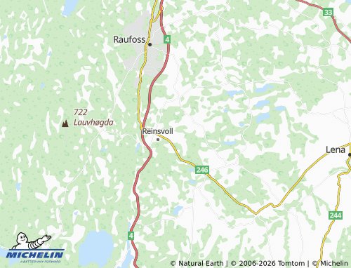 Kaart MICHELIN Prestseter - ViaMichelin