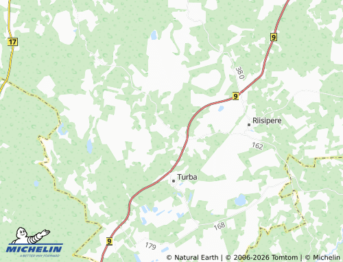 MICHELIN-Landkarte Tabara - ViaMichelin