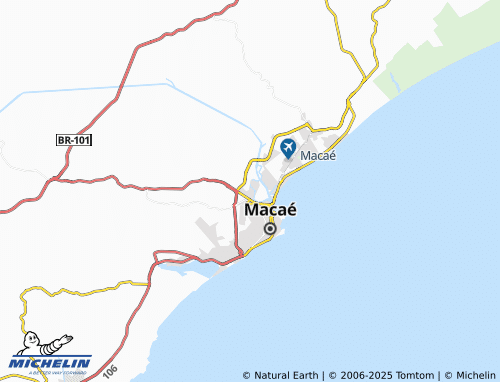 MICHELIN Botafogo map - ViaMichelin
