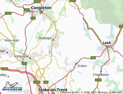 Mappa MICHELIN Rock End - ViaMichelin