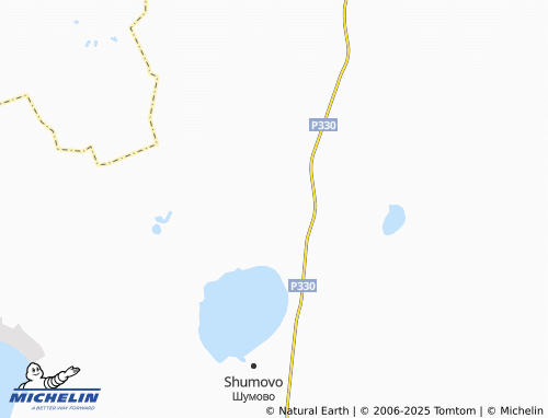 MICHELIN Mezhevoy map - ViaMichelin